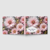 Livre D'or Collection Abstraite Cosmos Rose (Complet)