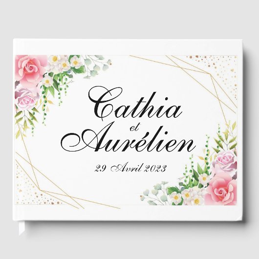 livre d'or Collection chic et champêtre (Recto)