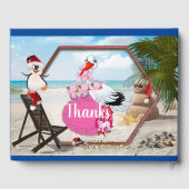 Livre D'or Collection de Baby showers de Noël d'été (Verso)