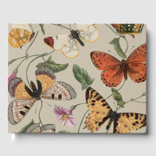 Livre D'or Collection de la papillon Moth Nature Dessin