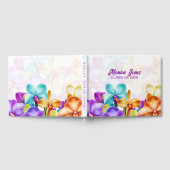 Livre D'or Colorful Orchids Graduation  (Complet)