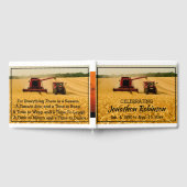 Livre D'or Combiner Dans Le Champ De Blé (Complet)