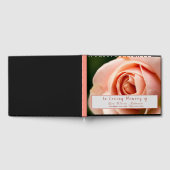 Livre d'or commémoratif funéraire rose (Complet)