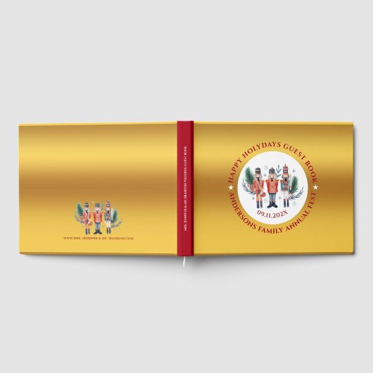 Livre D'or Composition des noix de cou de Noël (Complet)