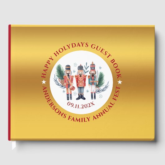 Livre D'or Composition des noix de cou de Noël (Recto)