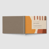 LIVRE D'OR CONCEPTION ABSTRAITE MODERNE DE LA TERRACOTTA (Complet)