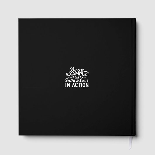 Livre D'or Conception de la motivation chrétienne - Foi, Amou (Verso)