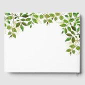 Livre D'or Condolence funéraire | Mémorial photo (Verso)