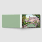 Livre D'or Condolence Pont Pierre Ferme Aquarelle (Complet)