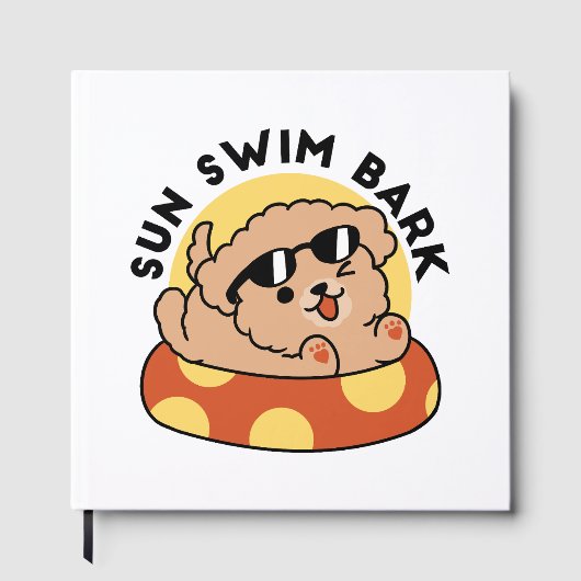 Livre D'or Cool Summer Chien Flottant - Jolie Puppy Pool Part (Recto)