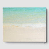 Livre D'or Coquillages De Mariage De Plage (Verso)