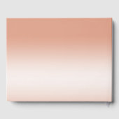 Livre D'or Coral Bow & Ribbon 35e anniversaire de Mariage (Verso)