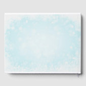 Livre D'or Cosy Winter Rowan bouquet Mariage (Verso)