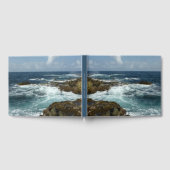 Livre D'or Côte rocheuse d'Aruba et océan bleu (Complet)