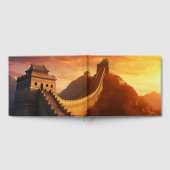 Livre D'or Coucher de soleil sur la Grande Muraille de Chine  (Complet)