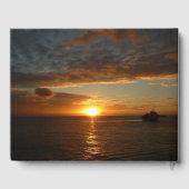 Livre D'or Coucher de soleil sur la mer II (Verso)