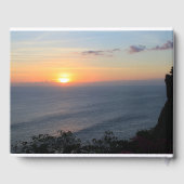 Livre D'or Coucher de soleil tropical (Verso)