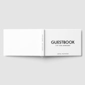 Livre D'or Couleur modifiable Style Sans Serif moderne (Complet)