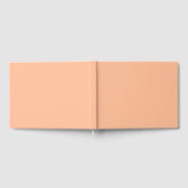 Livre D'or Couleur solide Fuzz Peach (Complet)