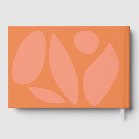 Livre D'or Couleurs modernes Collage Mariage Love Citation (Verso)