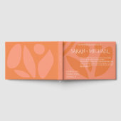 Livre D'or Couleurs modernes Collage Mariage Love Citation (Complet)