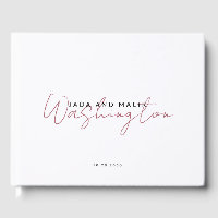 Couple Mariage Monogram Terracotta Nom du script