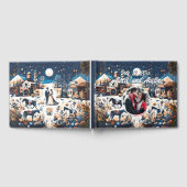 Livre D'or Cowboy & Bride Blue Western Style Mariage (Complet)