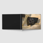 Livre D'or Cravate Black Bow et Mariage White Pearl (Complet)