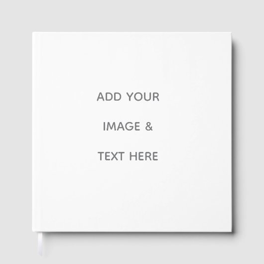 Livre D'or Create Your Own white  (Recto)