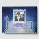 Livre D'or Créez votre propre service de commémoration de pho (Verso)