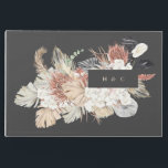 Livre D'or Crème de Charbon Pampas Mariage Tropical Grass<br><div class="desc">Floral Pampas Grass Tropical Jungle Mariage Livre d'hôtes. Cela fera partie de la suite. #pampasgrass #jungleMariage #jungleinvitation #coralmariage #weddingmenu #désertons #lasvegasMariage #terracottamariage #peachmariage #pampasweddmenu #pampas #terracotta #corail #peach #naturalmariage #driedgrass #driedpampas #wabisabimariage #nature #mariage</div>