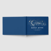 Livre D'or Crescent Moon Starry Nuit Mariage céleste (Complet)