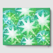 Livre D'or Cristal vert émeraude jaune clair (Verso)