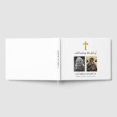 Livre D'or Croix funéraire grecque orthodoxe (Complet)