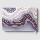 Livre D'or Crystal Agate Mariage Amethyst ID825 (Verso)