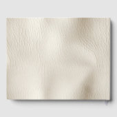 Livre D'or Cuir Cream Faux (Verso)