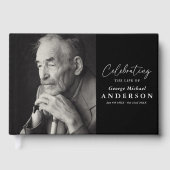 Livre D'or Custom Photo Funeral Sympathy (Recto)