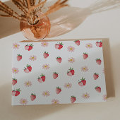 Livre D'or Cute Daisy et fraise Premier anniversaire