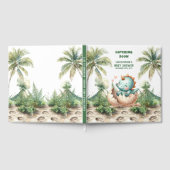 Livre D'or Cute Dino Hatching Bientôt Baby shower Book (Complet)