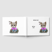 Livre D'or Cute Kitty Chat et Papillon (Complet)