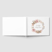 Livre D'or Cute ours en peluche Fleur Wreath (Complet)