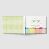 Livre D'or Cute Petite Artiste Crayon Rainbow N'Importe Quel  (Complet)