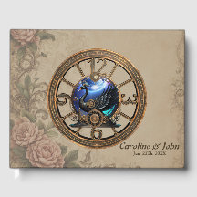 Cygne vapeur noir avec horloges et engrenages.