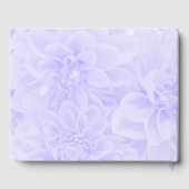 Livre D'or Dahlias En Bleu (Verso)