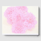 Livre D'or Dahlias En Rose Doux (Verso)