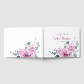 Livre D'or Dahlias violets Eucalyptus verdure Shower de maria (Complet)