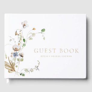 Livre D'or Dainty Fleur sauvage Soft Tan