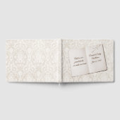 Livre D'or Damask Scrapbook For Wedding Anniversary (Complet)