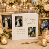 Livre d'or d'anniversaire 50 Ans Ensemble