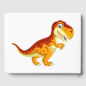 Livre d'or d'anniversaire dinosaure (Verso)